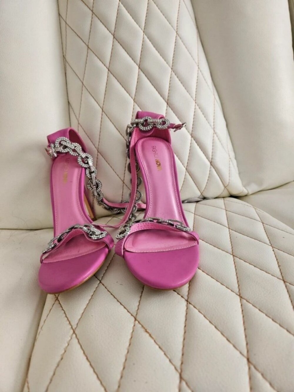 Pink Stilletto heels